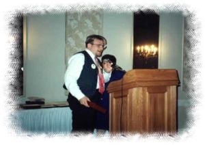 Dr. Duncan Receiving the Richard Stein Memorial Award